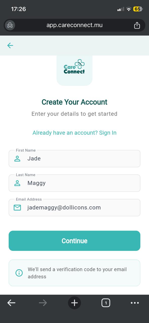 Enter Your Email